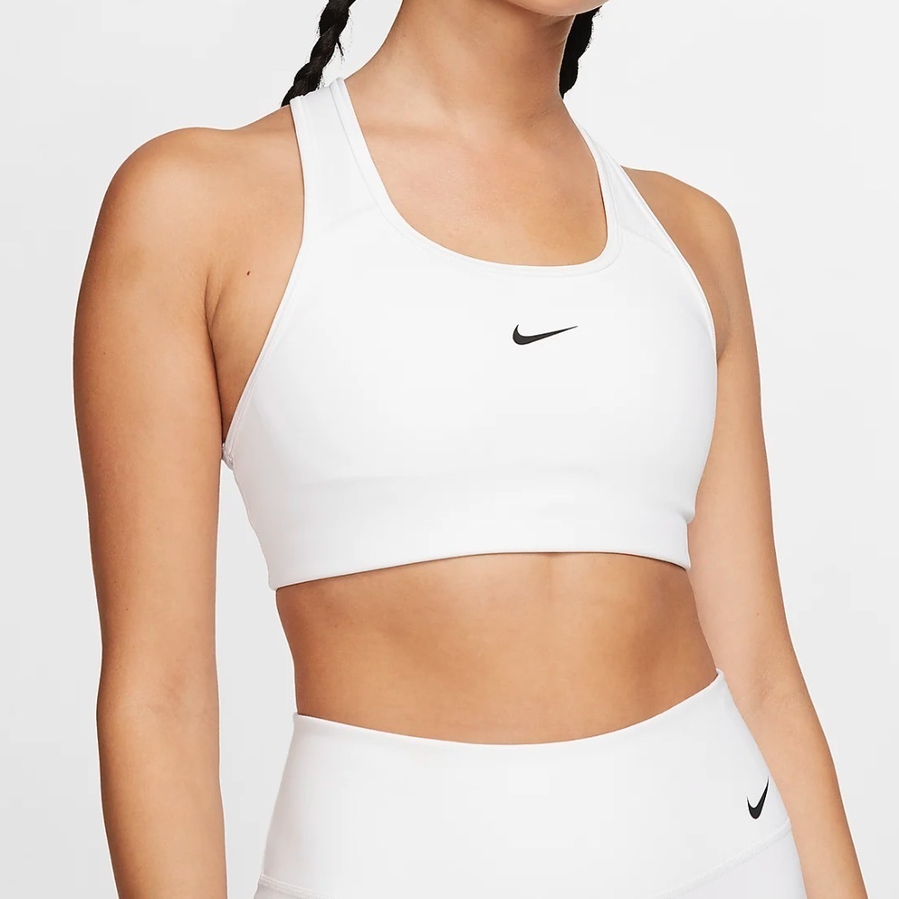 Nike Swoosh Bra. White Size XSmall. New with Tags.